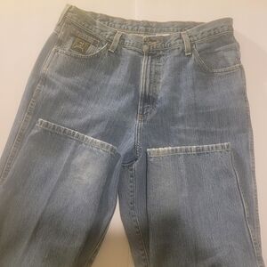 Cinch Men's Green Label Medium Wash Blue Bootcut Jeans 36x34